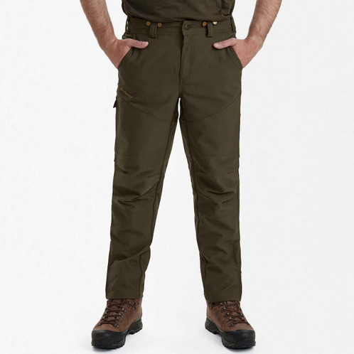 Palm Green Deerhunter Mens Strike Extreme Boot Trousers front