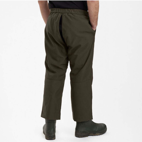 Palm Green Deerhunter Mens Strike Extreme Pull-Over Trousers on model back