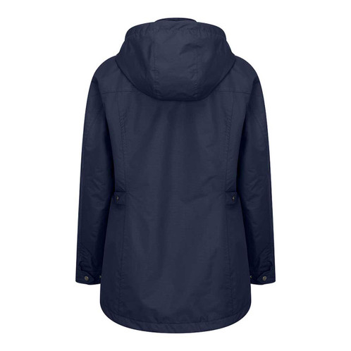 Navy Hoggs Of Fife Womens Fara Waterproof Jacket Back