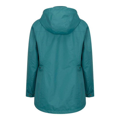 Teal Hoggs Of Fife Womens Fara Waterproof Jacket Back