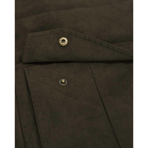 Loden Hoggs Of Fife Mens Glenbervie Quilted Gilet Pocket