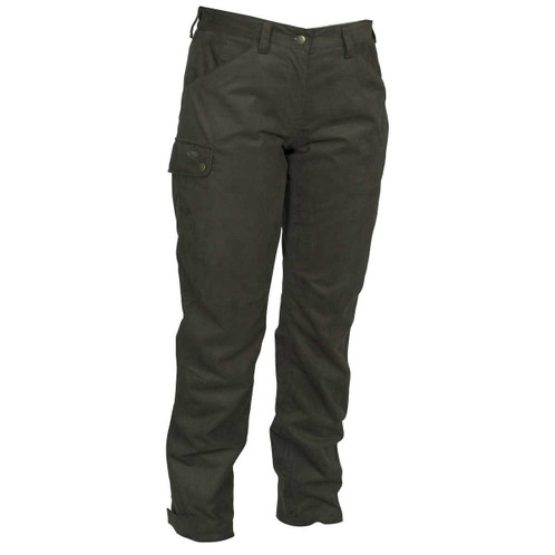 Field Green Hoggs of Fife Womens Rannoch Waterproof Field Trousers