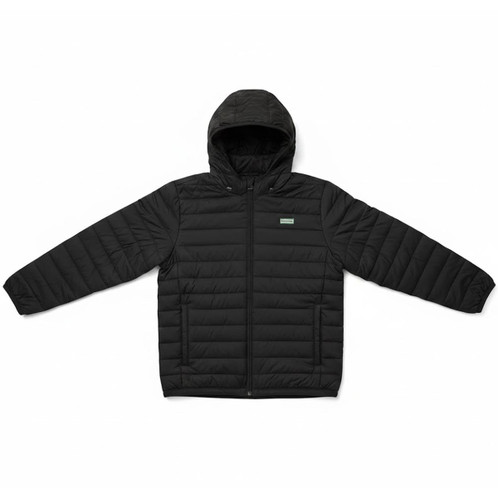 Black Hunter Mens Mikey Insulated Hooded Jacket