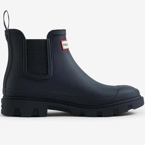 Hunter Navy Hunter Unisex Downpour Chelsea Boot