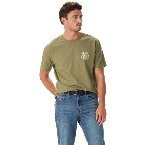 R.M. Williams Mens Boots T-Shirt on model