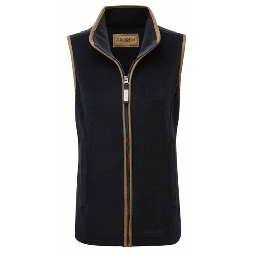 Navy Schoffel Womens Lyndon Fleece Gilet