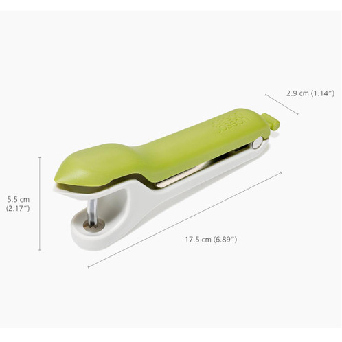Joseph Joseph Tweezy 2-in-1 Pitter and Huller Dimensions