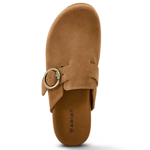 Caramel Suede Ariat Womens Country Mule Top