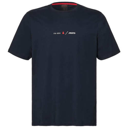 Navy Musto Mens Marine Graphic SS T-Shirt