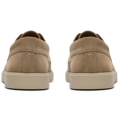 Dark Sand Suede Clarks Mens Lockford Boat Shoes Heel