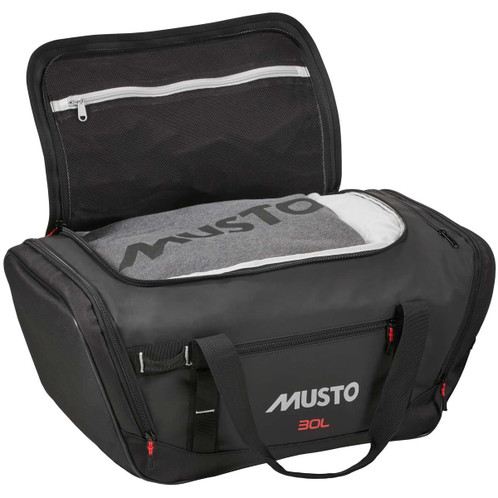 Black Musto 30L Duffel Bag TOP