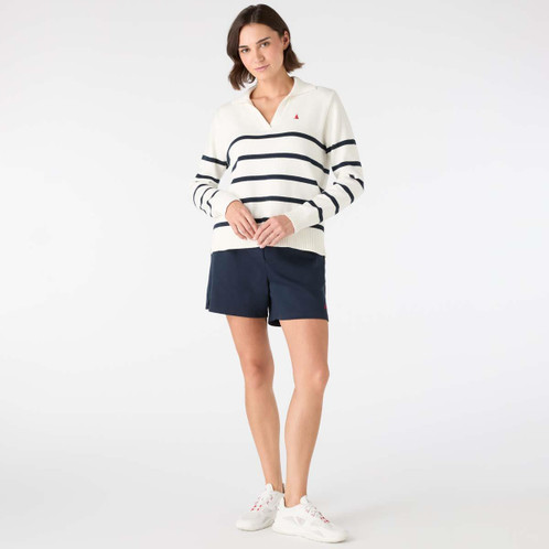 Off White Musto Womens Original Marine Knit on model