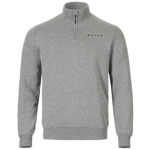 Quarry Musto Mens Original 1/4 Zip Neck Knit