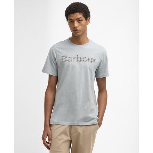 Slate  Barbour Mens Kilnwick T-shirt front