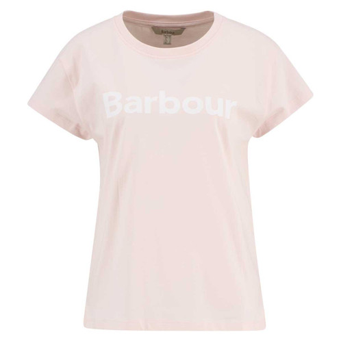 Pink Barbour Womens Hartland T-Shirt