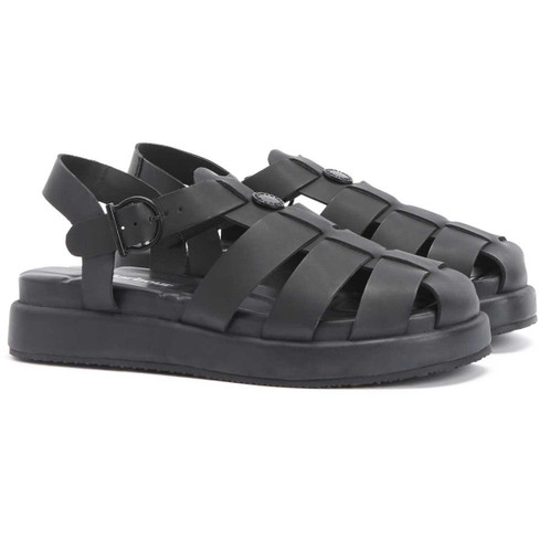 Black Barbour Hindburn Sandal