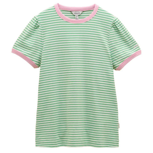 Green Stripe Joules Womens Erin Striped T-Shirt
