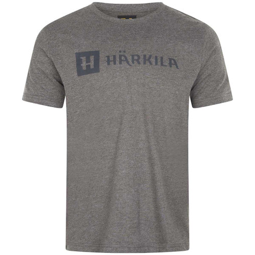 Brown Melange Harkila Mens Identity T-Shirt