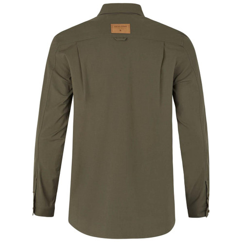 Grape Leaf Seeland Mens Selous Cargo Shirt Back
