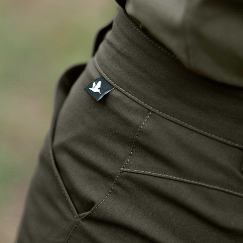 Pine Green Seeland Ash Outdoor Trousers Details