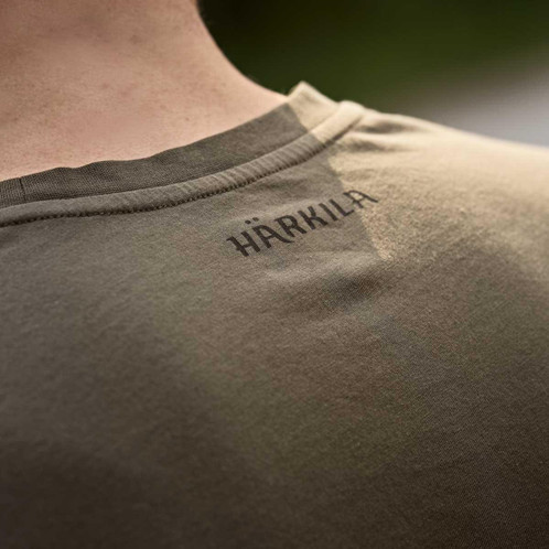 Grape Leaf Harkila Mens Scandinavian T-Shirt Back Detail