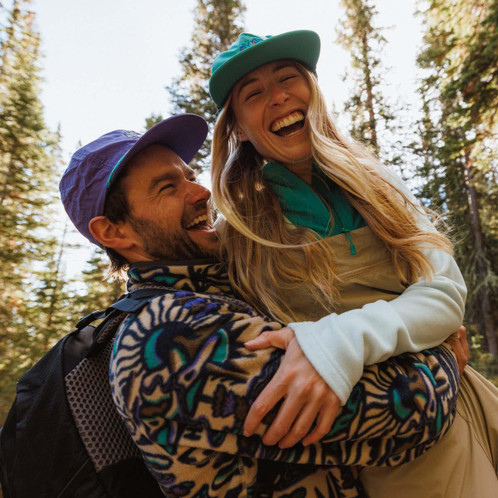 Khaki Rayco AOP Helly Hansen Mens Maridalen Printed Fleece LS4