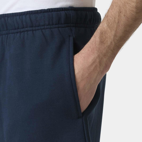 Navy Helly Hansen Mens Terry Loop 6" Shorts pocket