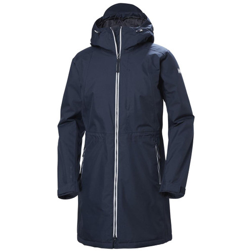 Navy Helly Hansen Womens Westport Insulated Coat