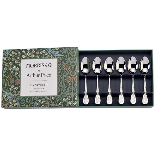 Arthur Price Morris & Co - Blackthorn Box of 6 Teaspoons