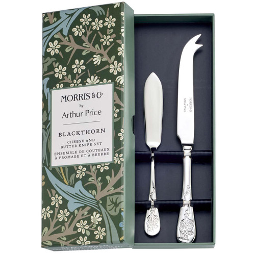 Arthur Price Morris & Co - Blackthorn Boxed Cheese & Butter Knives