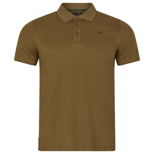 Military Olive Seeland Mens Pembroke Polo Shirt