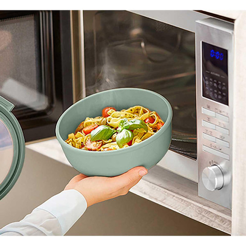 Nordic Sage Mepal Cirqula Round Multi Bowl in Microwave