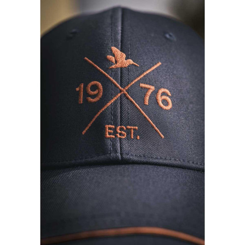 Dark Sapphire Seeland Skeet Cap Limited Edition Detail