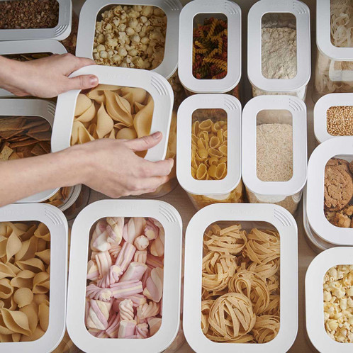 White Mepal Modula Storage Box Collection