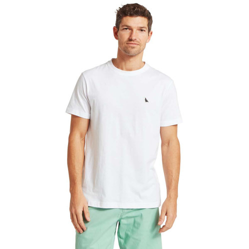 White Schoffel Mens Trenance T-Shirt front