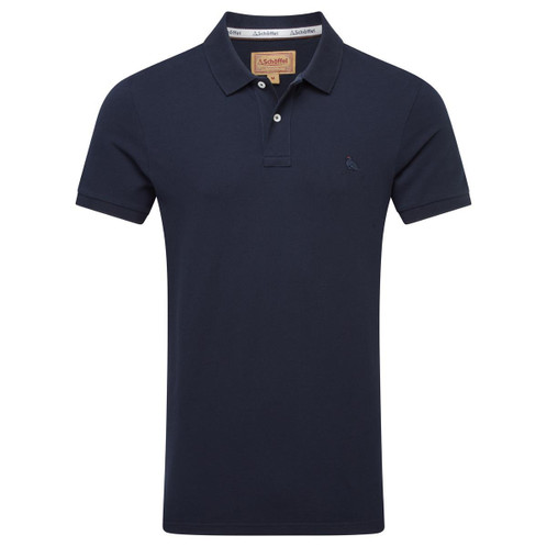 Navy Schoffel Womens St Ives Polo Shirt