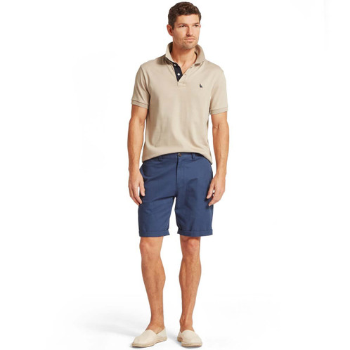 Navy Schoffel Mens Harlech Shorts model