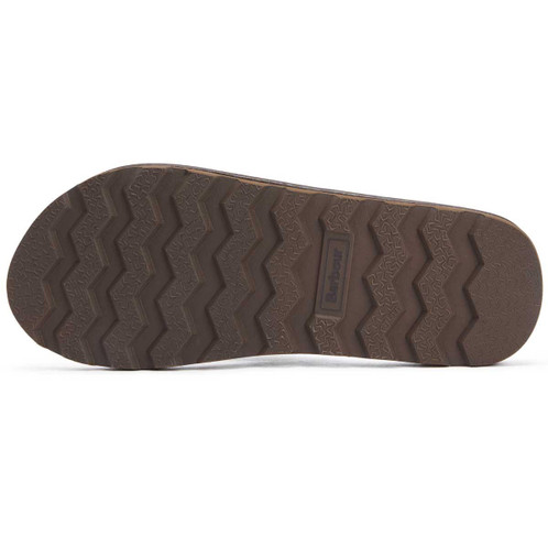 Barbour Harker Sandal choc olive sole