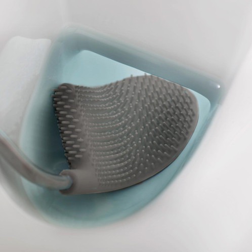 Grey/White Joseph Joseph Flex Lite Toilet Brush Flexible