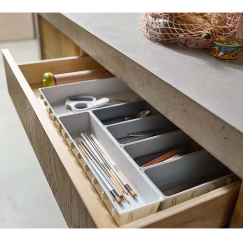 Joseph Joseph Blox 10 Piece Drawer Organiser Set In Drawer