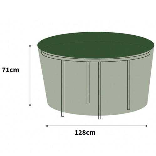  Bosmere Protector Round Table Cover 4/6 Seater P345 size