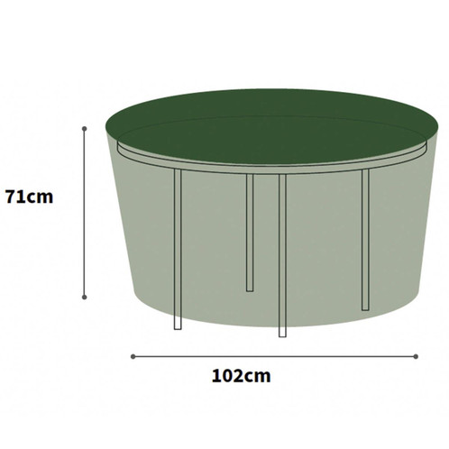 Bosmere Protector Round Table Cover 4 Seater P340 size