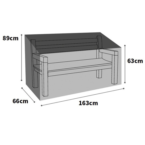 Bosmere Ultimate Protector Bench Seat Cover 3 Seater SIZE