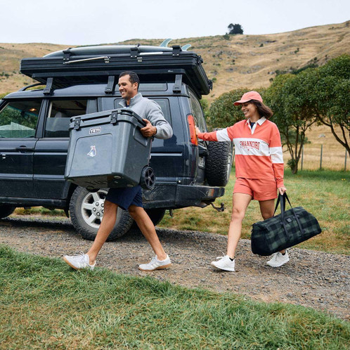 Watermelon/White Swanndri Womens Cameron Rugby Shirt Lifestyle