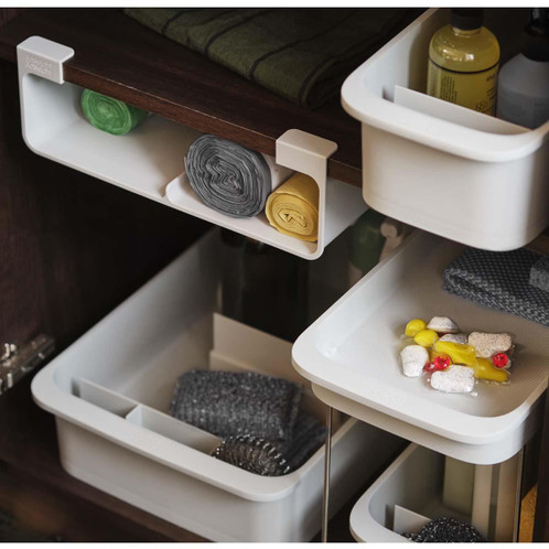 Joseph Joseph Cupboardstore Film, Foil and Bag Kitchen Organiser Lifestyle In Kitchen Cupboard