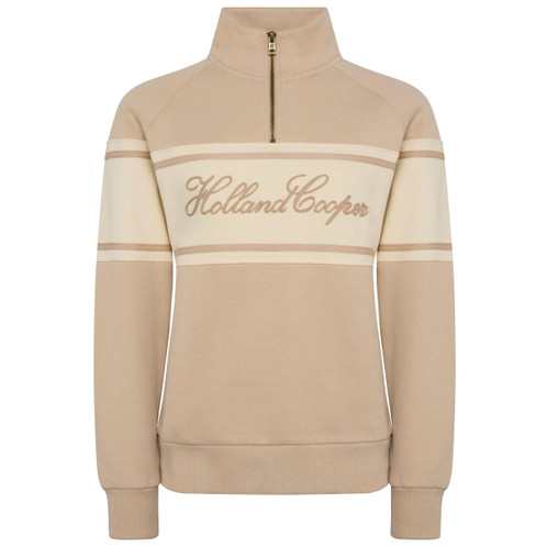Stone Holland Cooper Womens Signature Quarter Zip Sweat