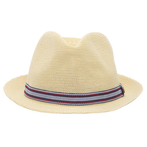 Ecru Barbour Mens Linford Trilby Summer Hat