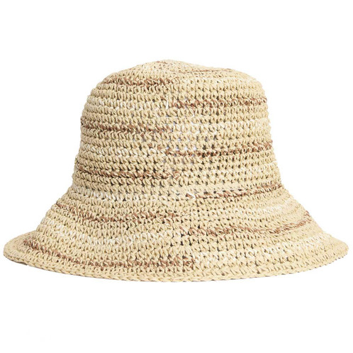 Natural Barbour Womens Kelley Cloche Summer Hat Back
