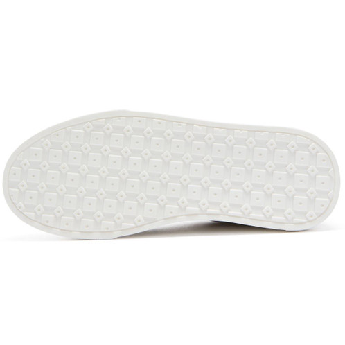 White/Navy/Trench Barbour Mens Stannington Trainer Sole