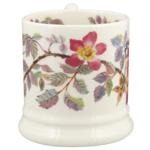 Emma Bridgewater Wild Rose Half Pint Mug Alternative Side View